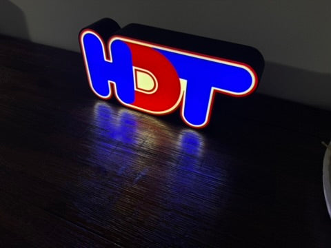 Holden - HDT Logo Light Up Artwork / LED Wall Art / Sign
