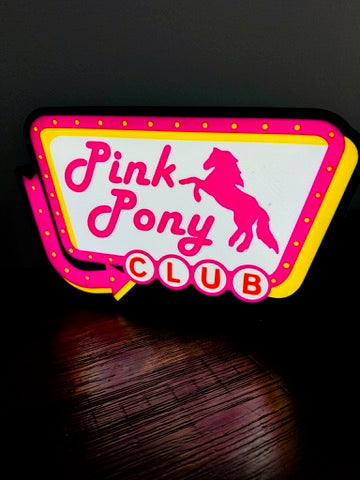 Chappell Roan: Pink Pony Club - USB Powered LED Illuminated Art Display