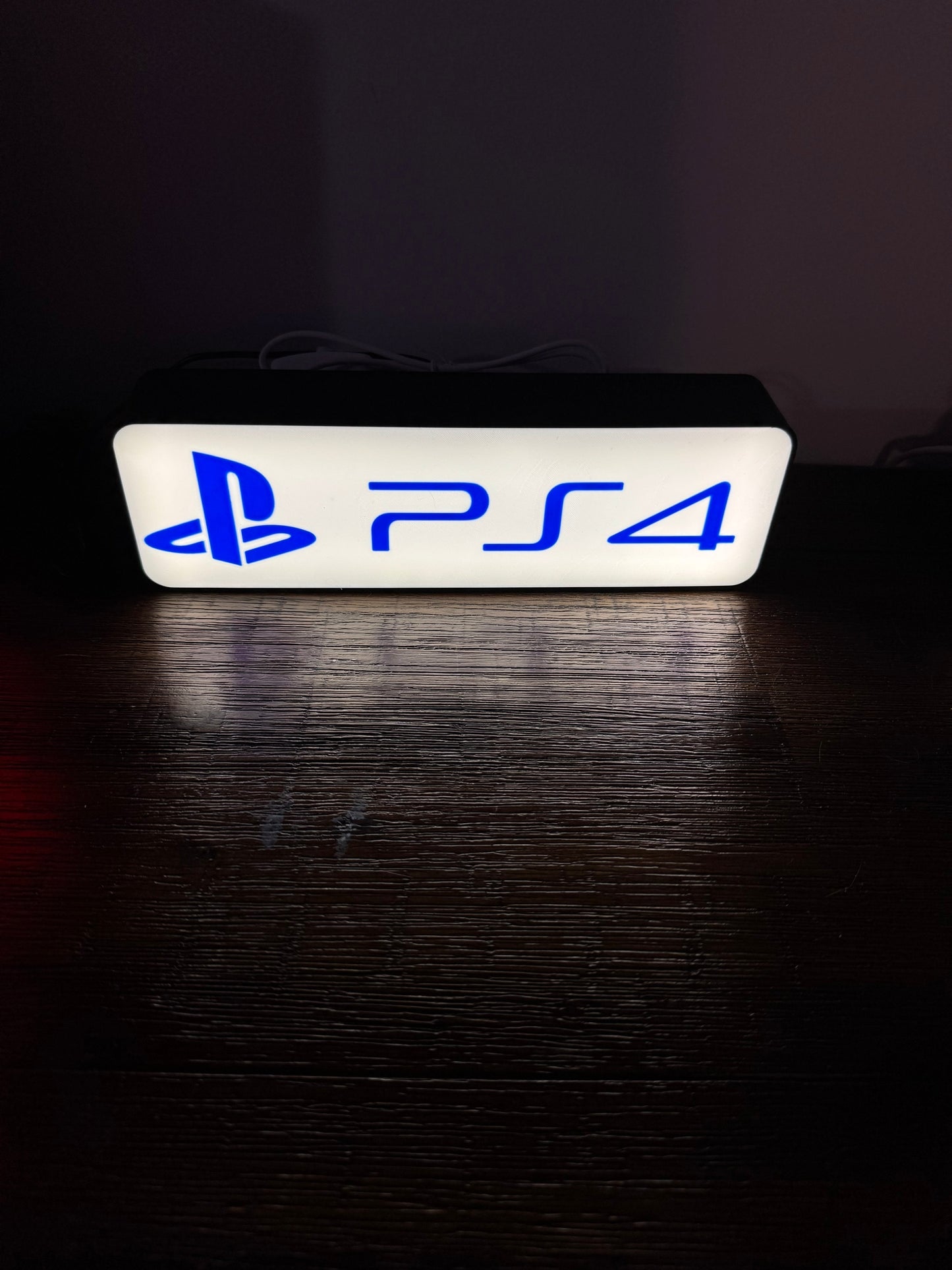 Playstation PS4 - Mini LED Light Up Sign / Night Light - USB Powered