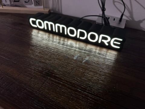 Holden Commodore VN VP Commodore Badge - Light Up Artwork / Illuminated Wall Art / LED Display Sign