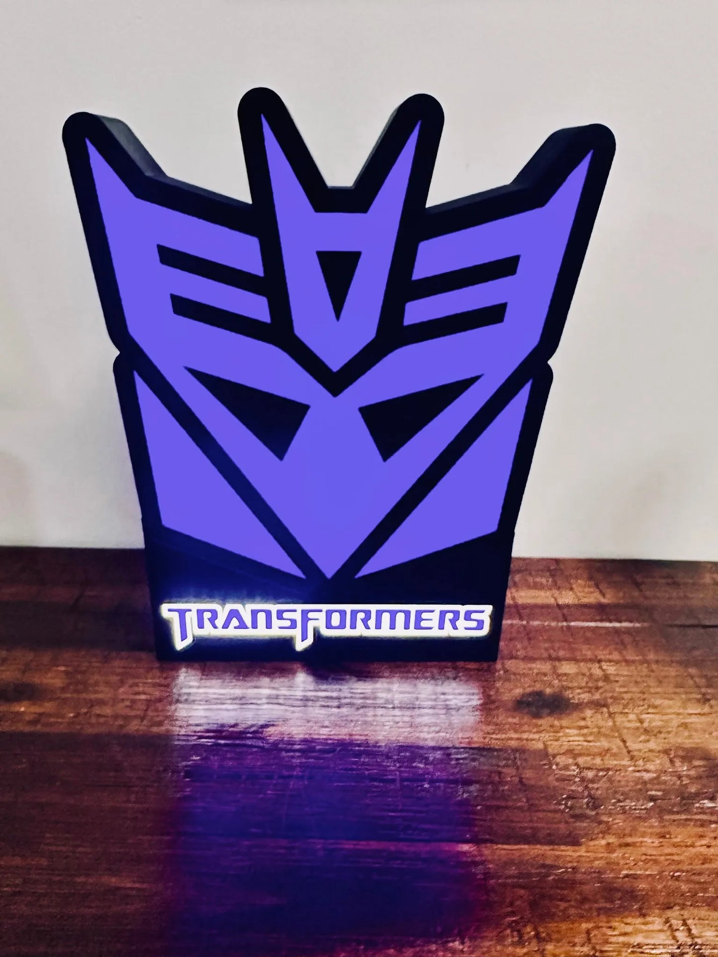 Transformers: Decepticon and Autobots Logos - Light up signs!
