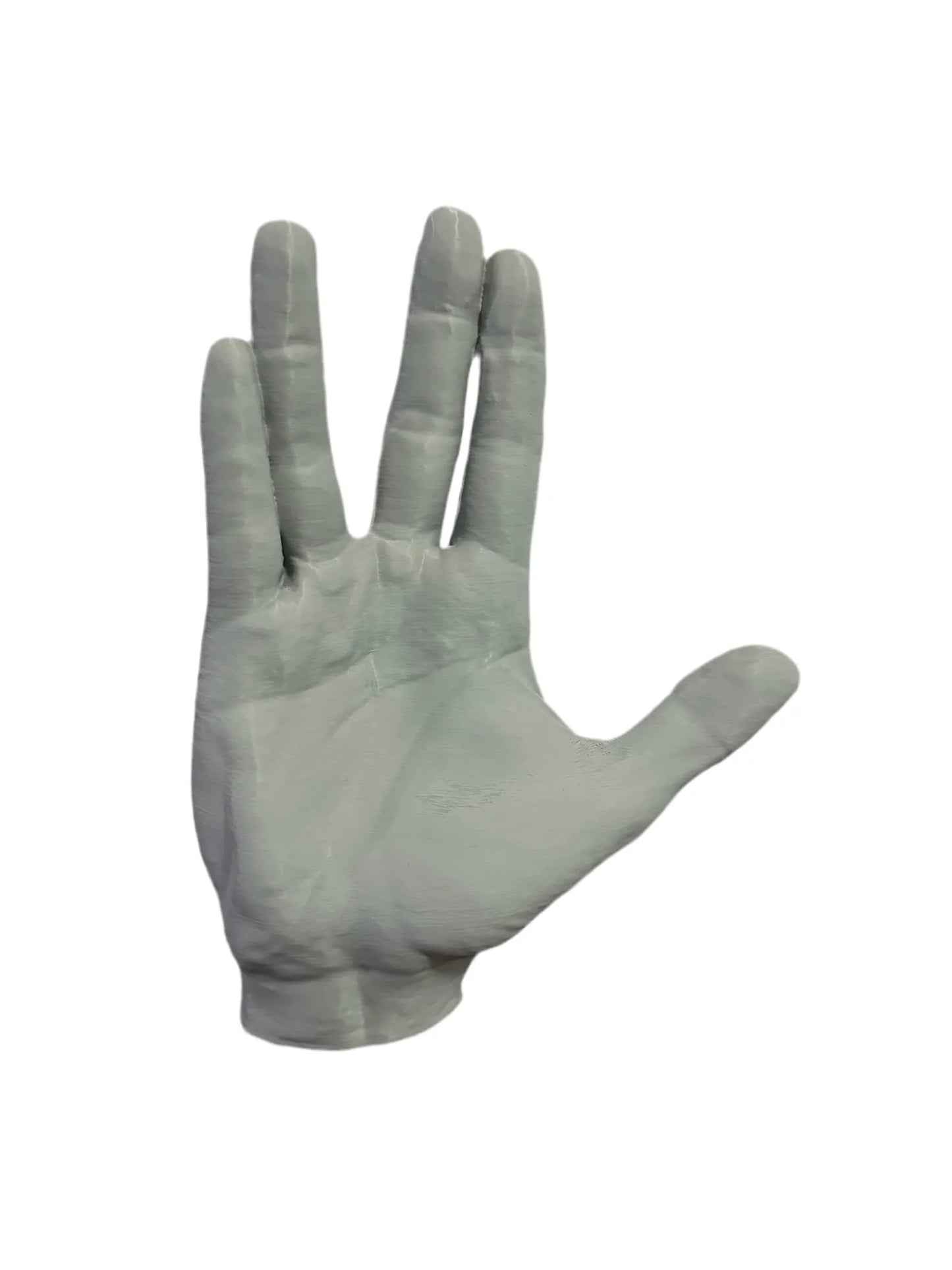 Spock Vulcan Salute Hand Pose Model - 20cm Tall - Michael's 3D World