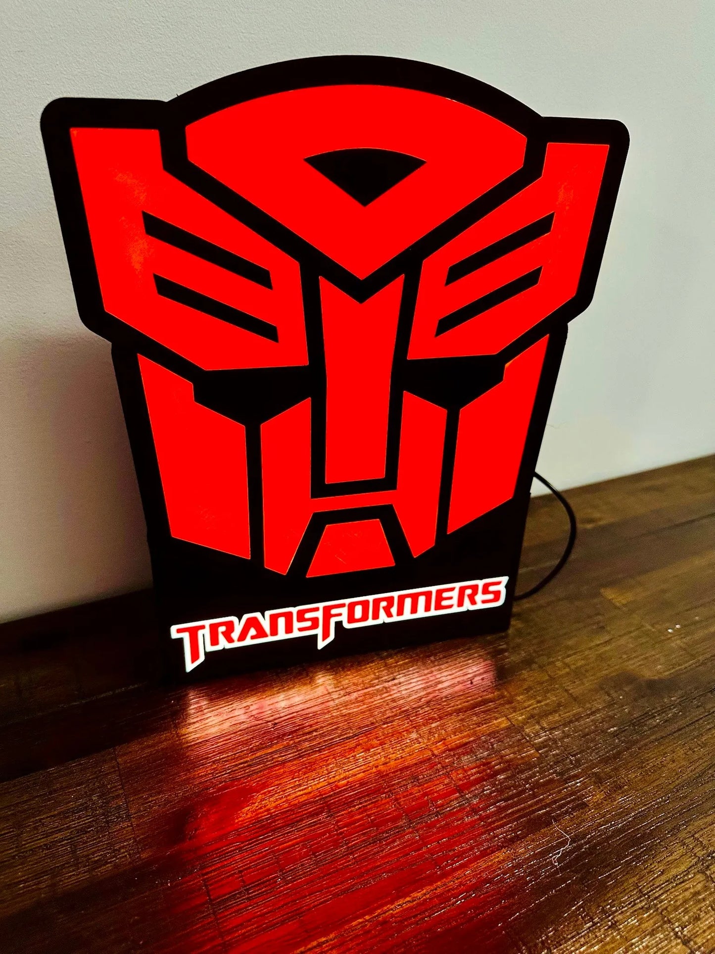 Transformers: Decepticon and Autobots Logos - Light up signs!