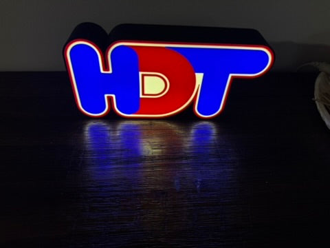 Holden - HDT Logo Light Up Artwork / LED Wall Art / Sign