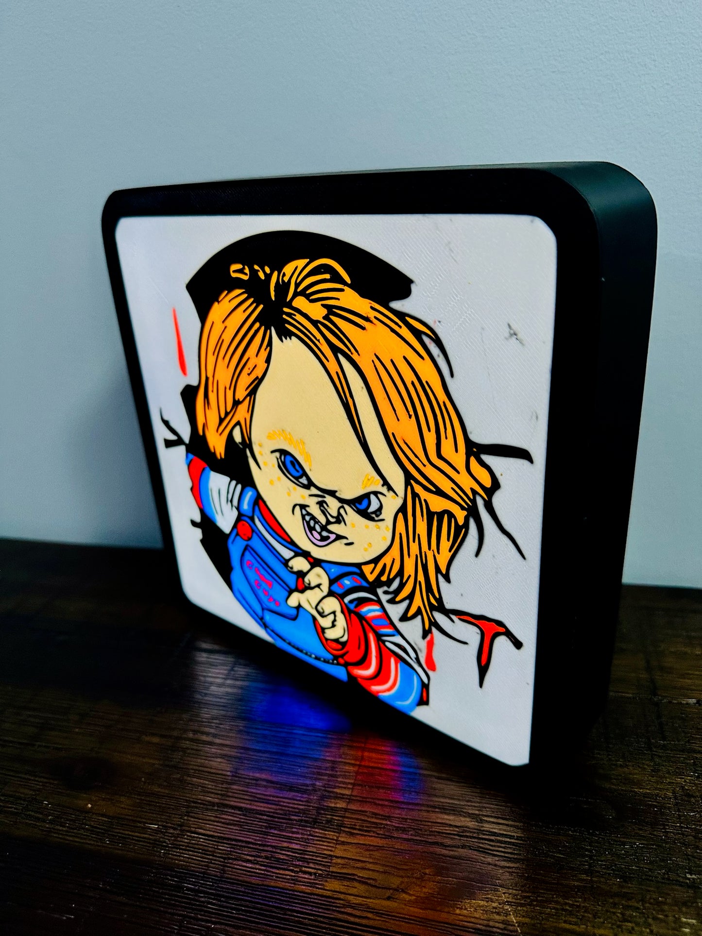 "Good Guy" Chucky - Light Up Sign / Night Light - USB Powered