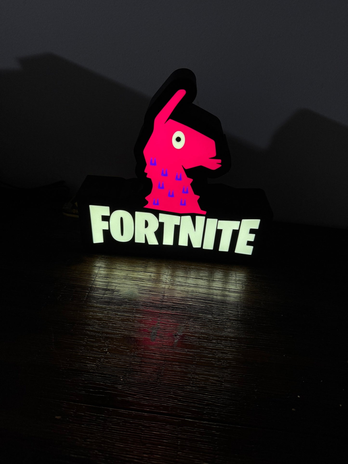 Fortnite Llama Nightlight, LED - USB powered With Wall Or Desk Mount