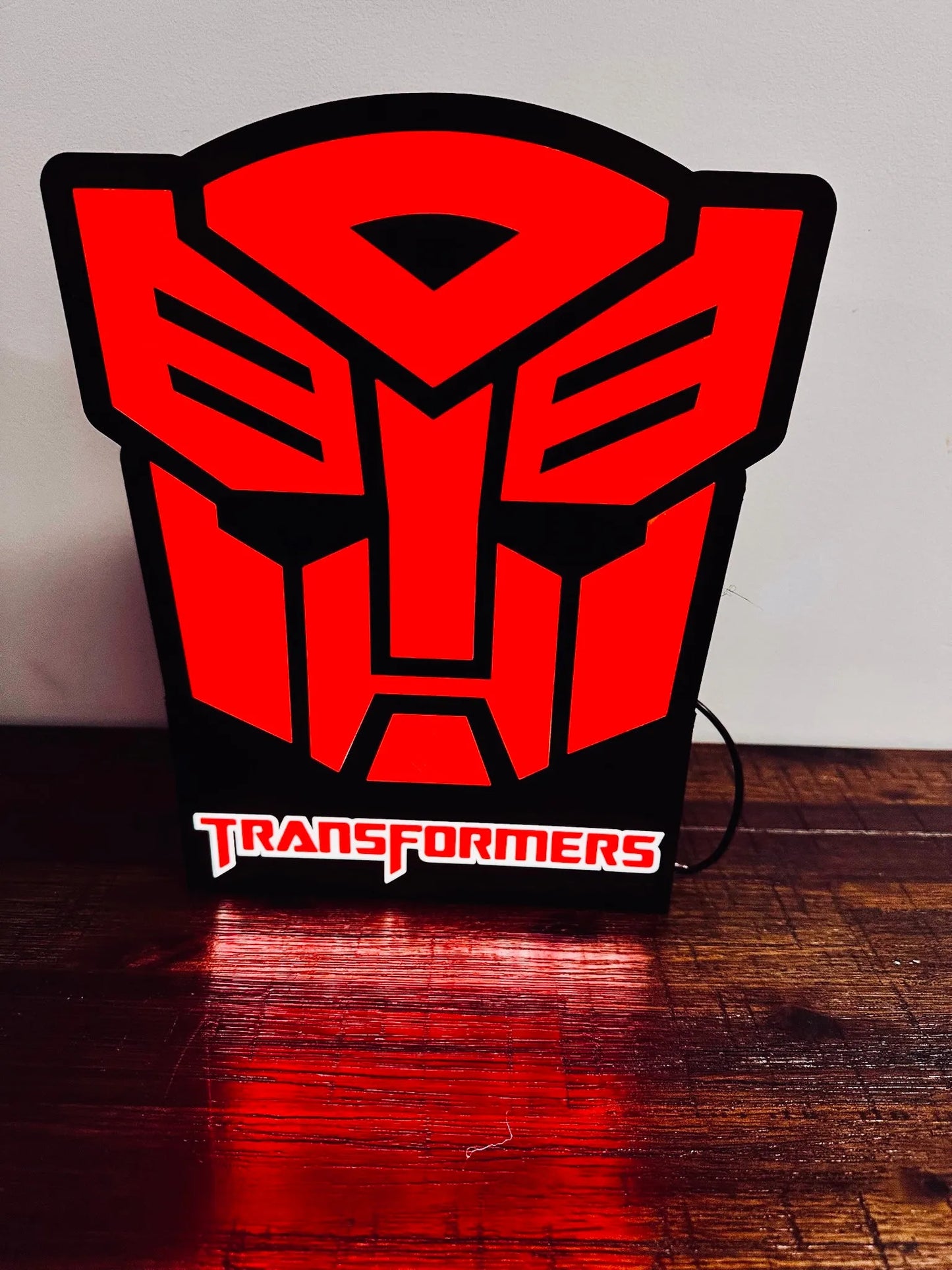 Transformers: Decepticon and Autobots Logos - Light up signs!