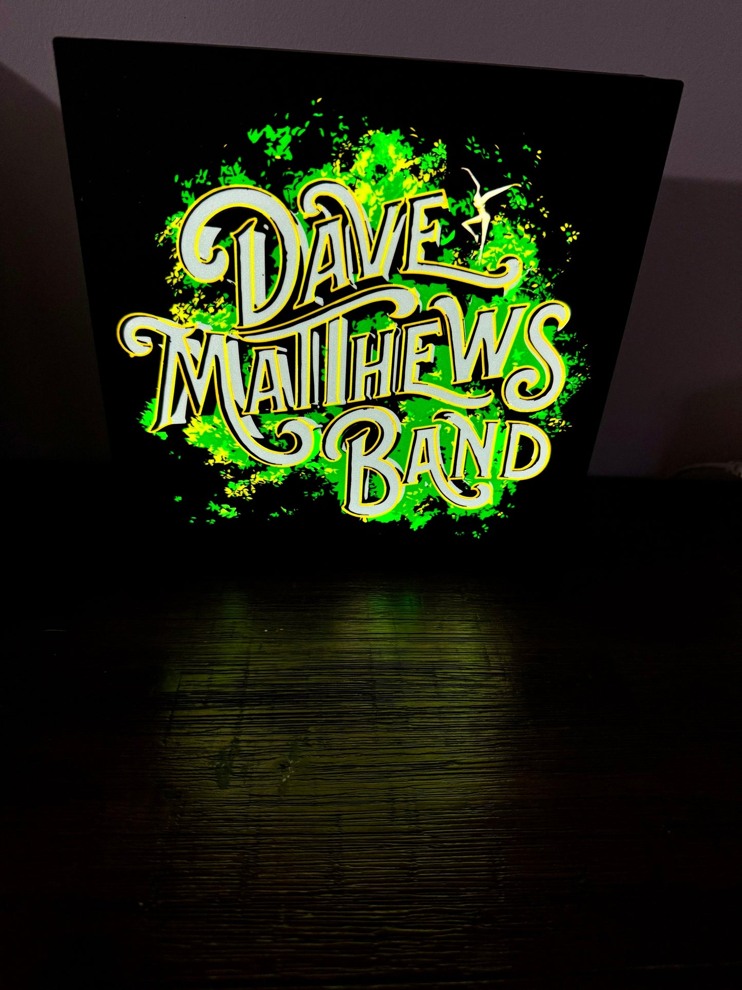 Dave Mathews Band Illuminated Wall Sign - USB Powered LED Display