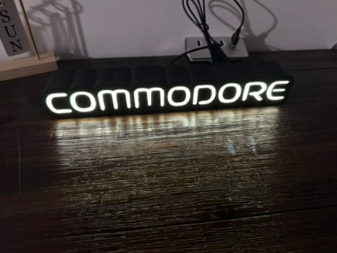 Holden Commodore VN VP Commodore Badge - Light Up Artwork / Illuminated Wall Art / LED Display Sign