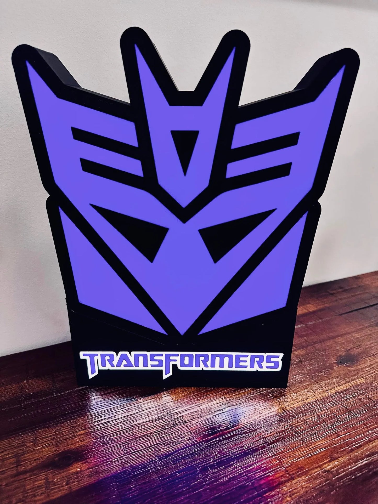 Transformers: Decepticon and Autobots Logos - Light up signs!