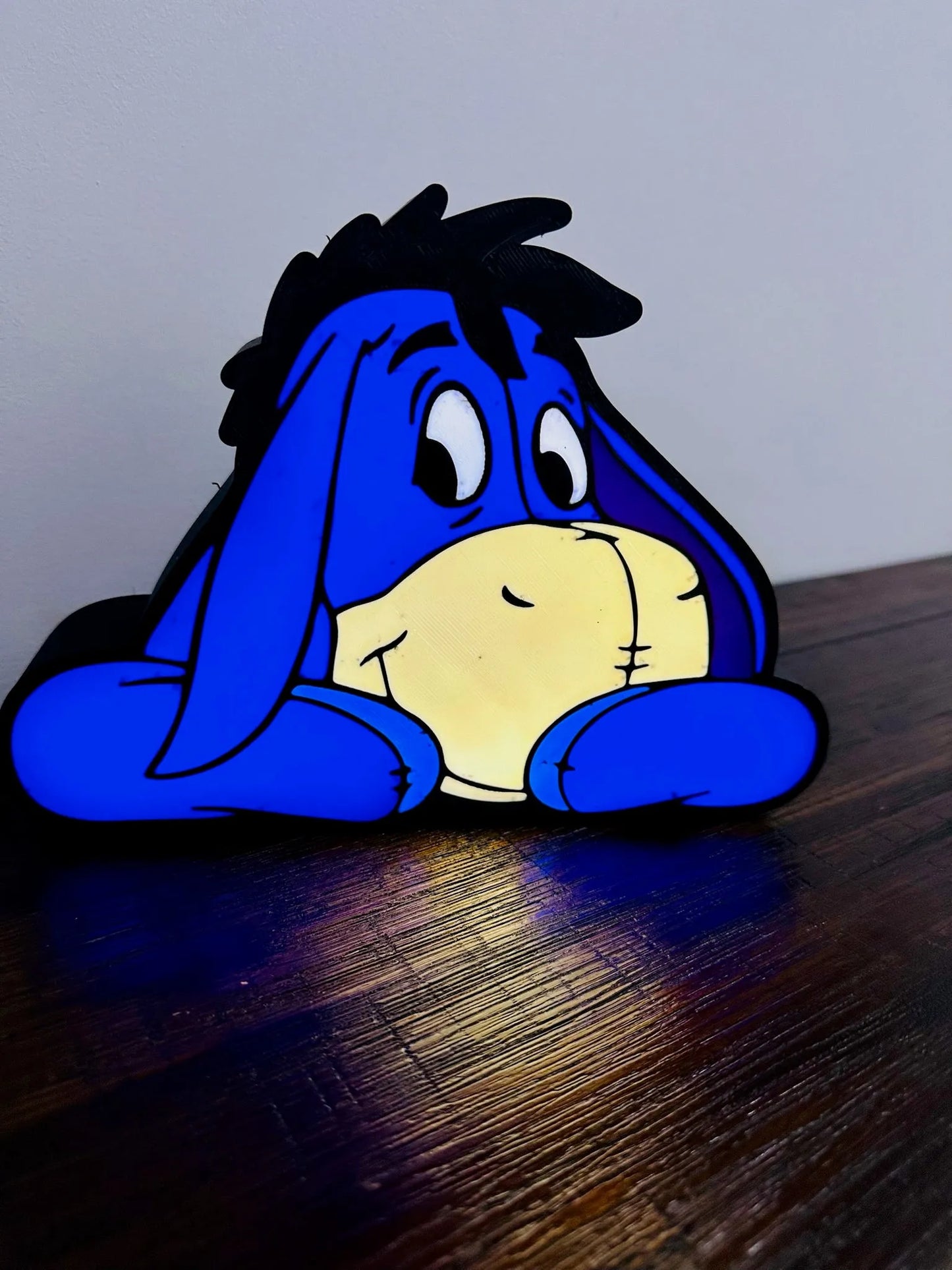 Eeyore - Super Cute - Light Up Wall Art - USB Power