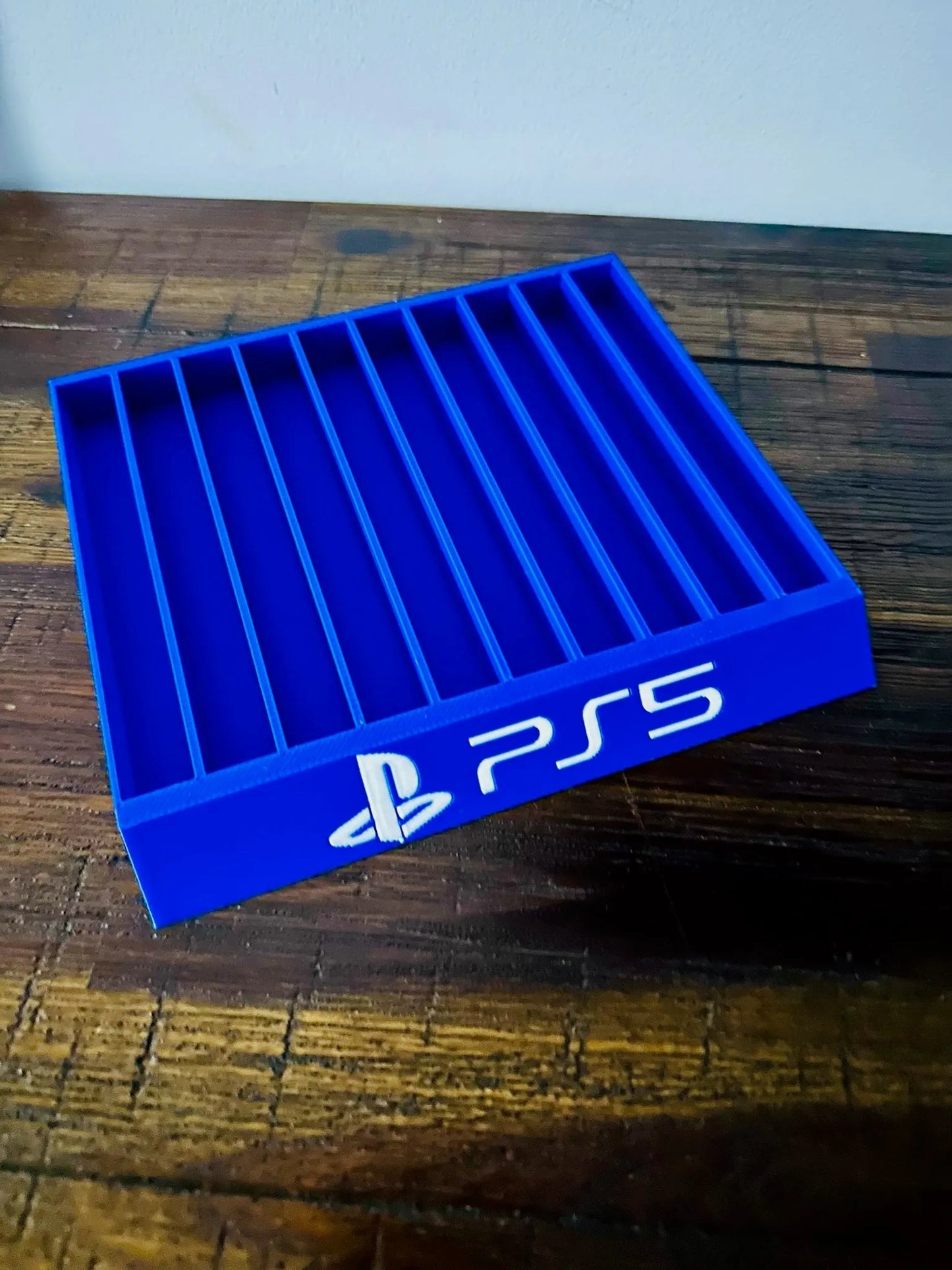 Sony Playstation PS4/PS5 - Game Case Holder / Stand - Holds 10 Game Cases