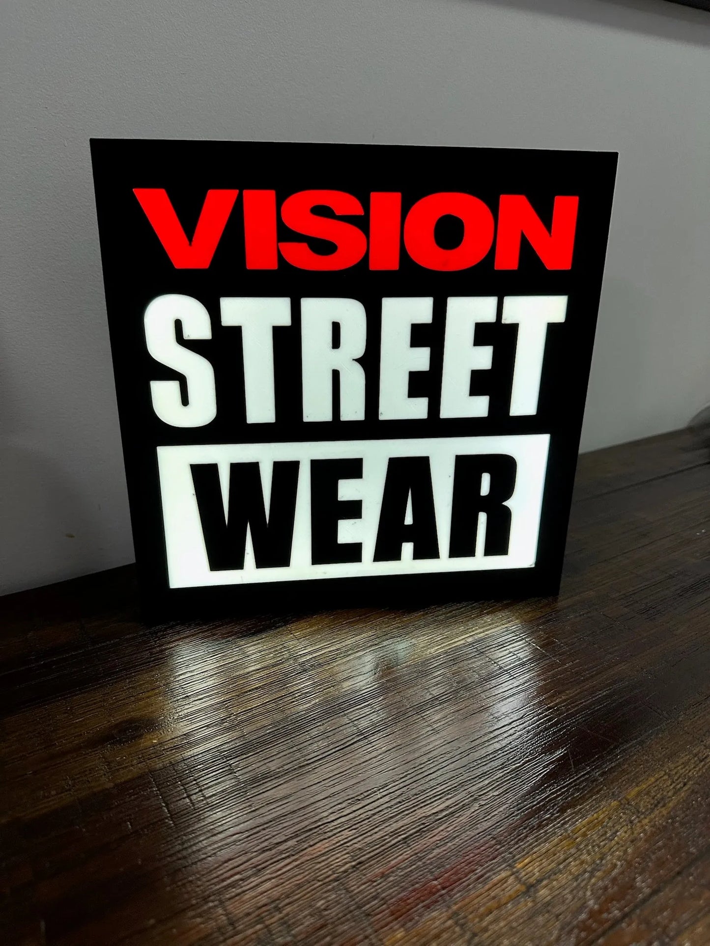Vision Street Wear - Night Light / Light Box / Light Up Wall Art - Michael's 3D World