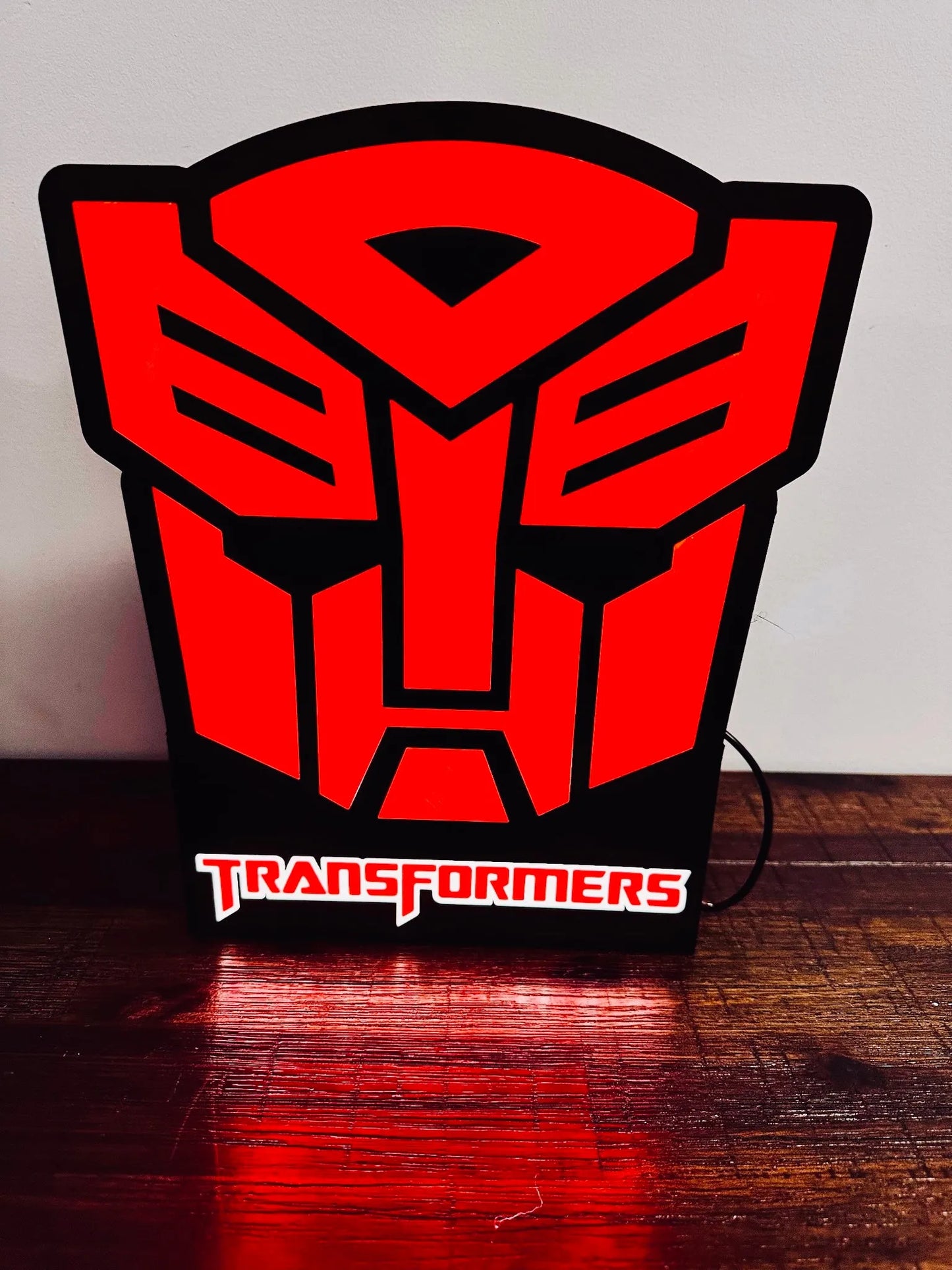 Transformers: Decepticon and Autobots Logos - Light up signs!