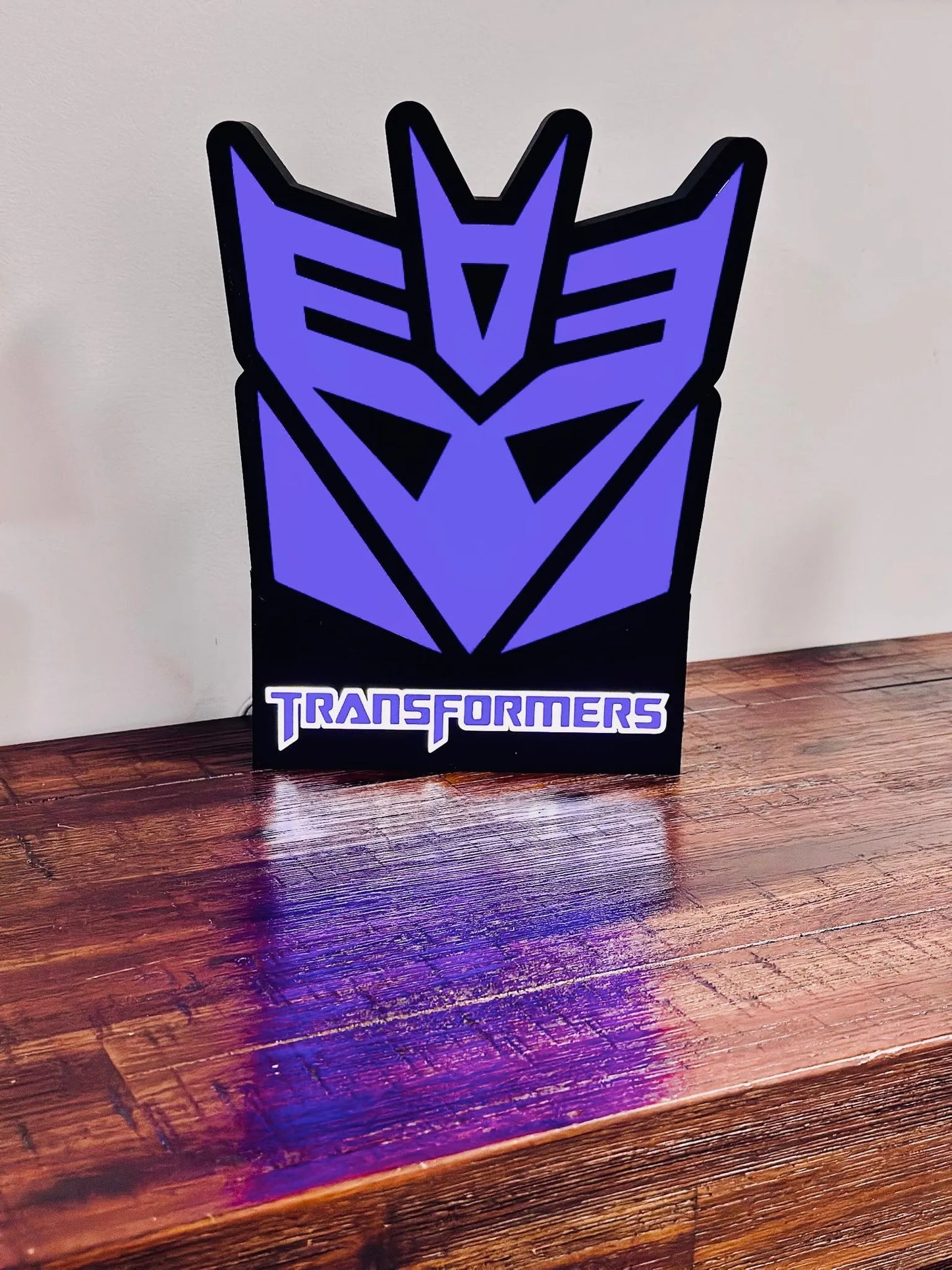 Transformers: Decepticon and Autobots Logos - Light up signs!