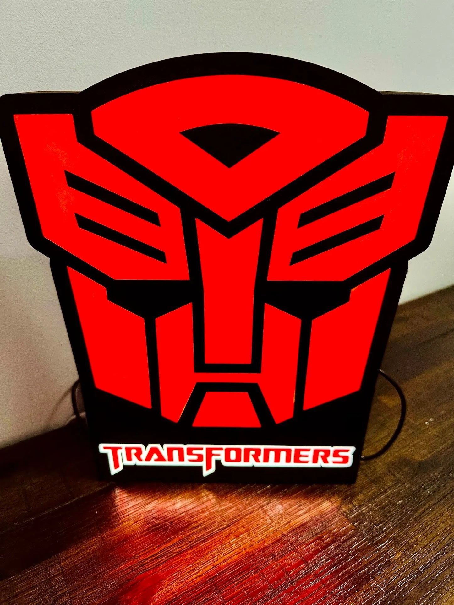 Transformers: Decepticon and Autobots Logos - Light up signs!