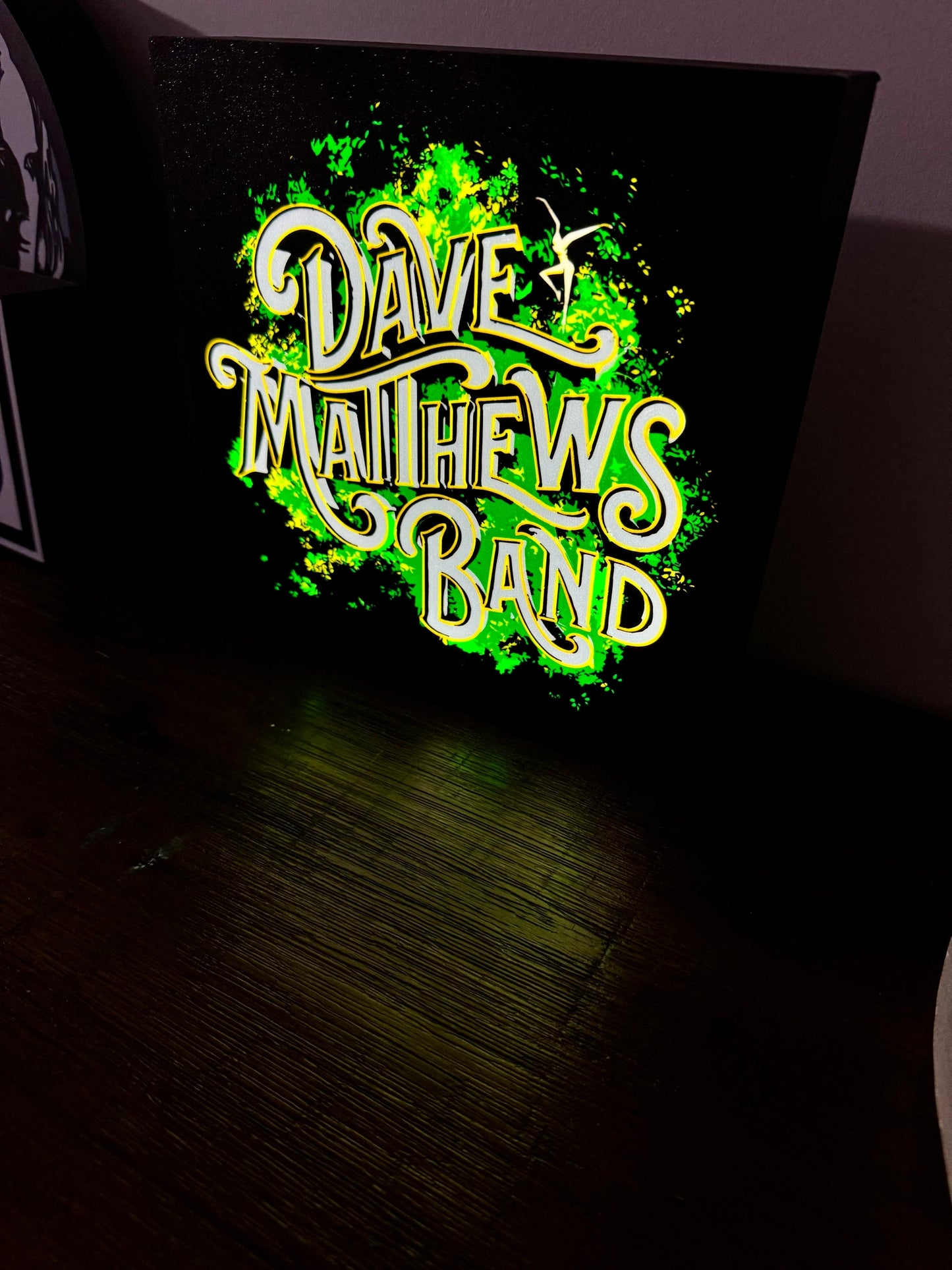 Dave Mathews Band Illuminated Wall Sign - USB Powered LED Display