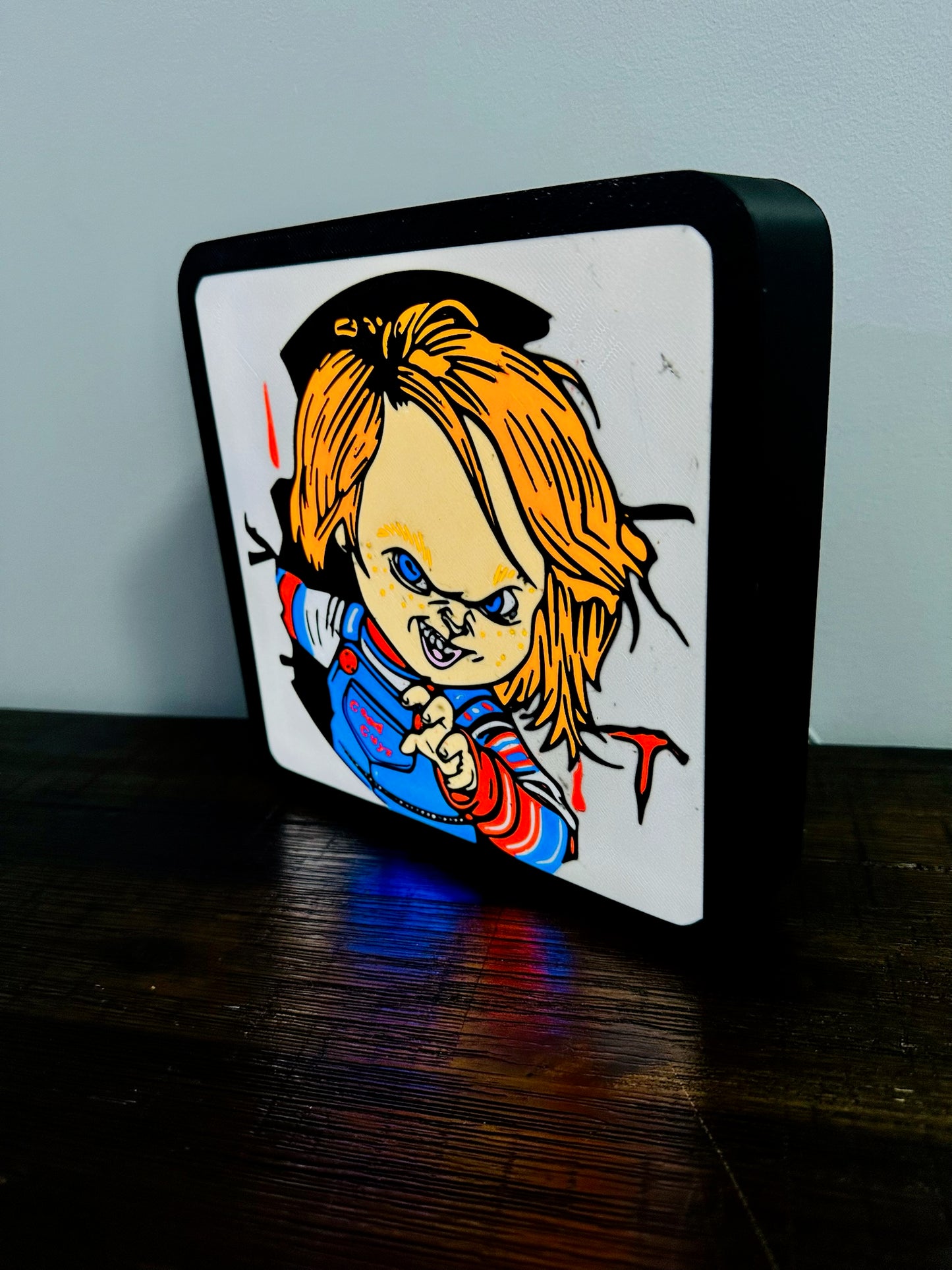 "Good Guy" Chucky - Light Up Sign / Night Light - USB Powered