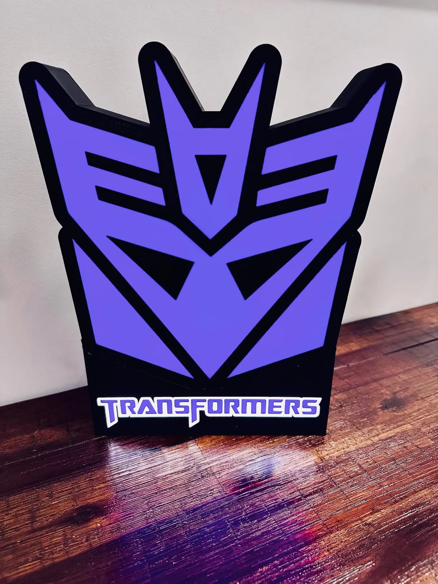 Transformers: Decepticon and Autobots Logos - Light up signs!