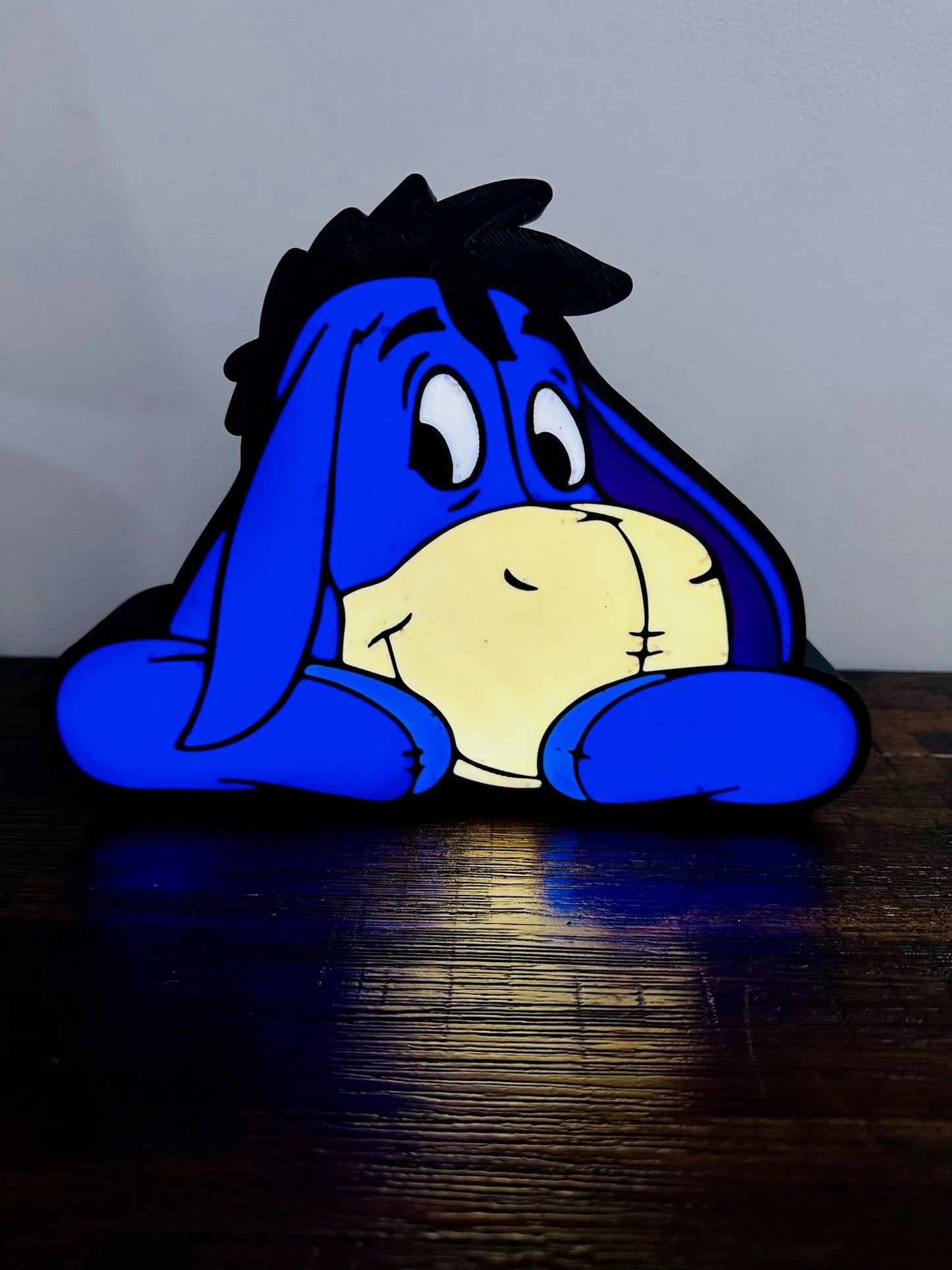 Eeyore - Super Cute - Light Up Wall Art - USB Power