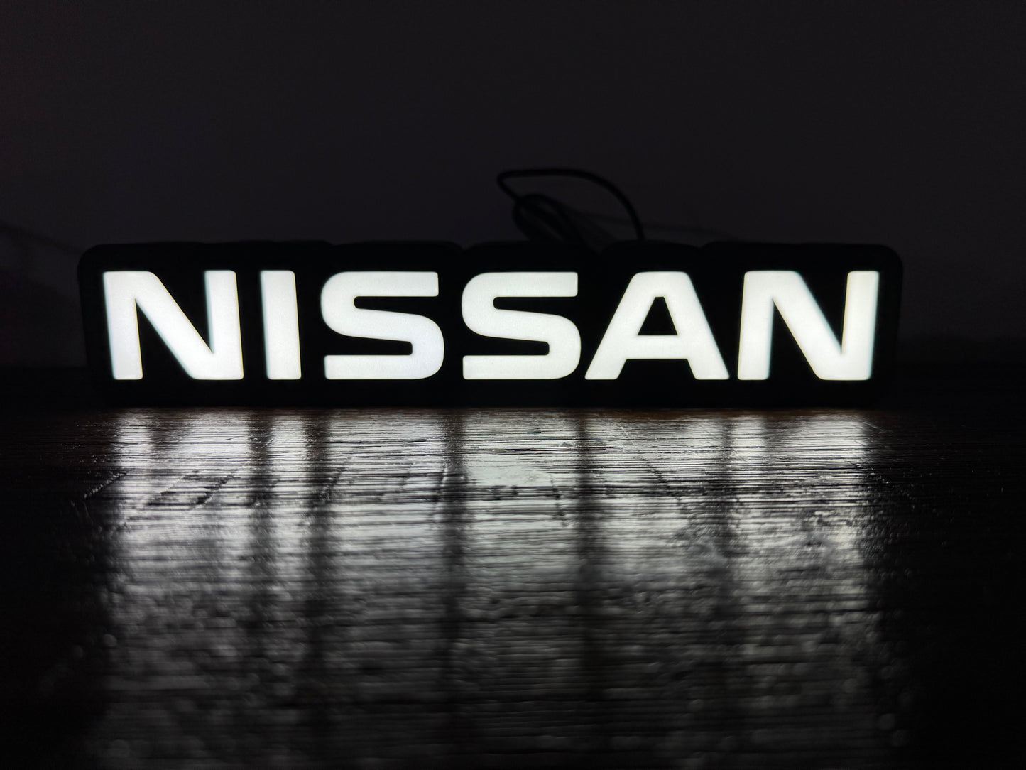 Nissan Logo - Light up sign - USB Powered
