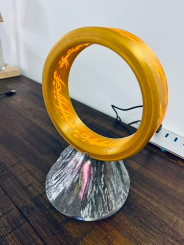 Lord Of The Rings - The One Ring - Unique Wall Art / Night Light