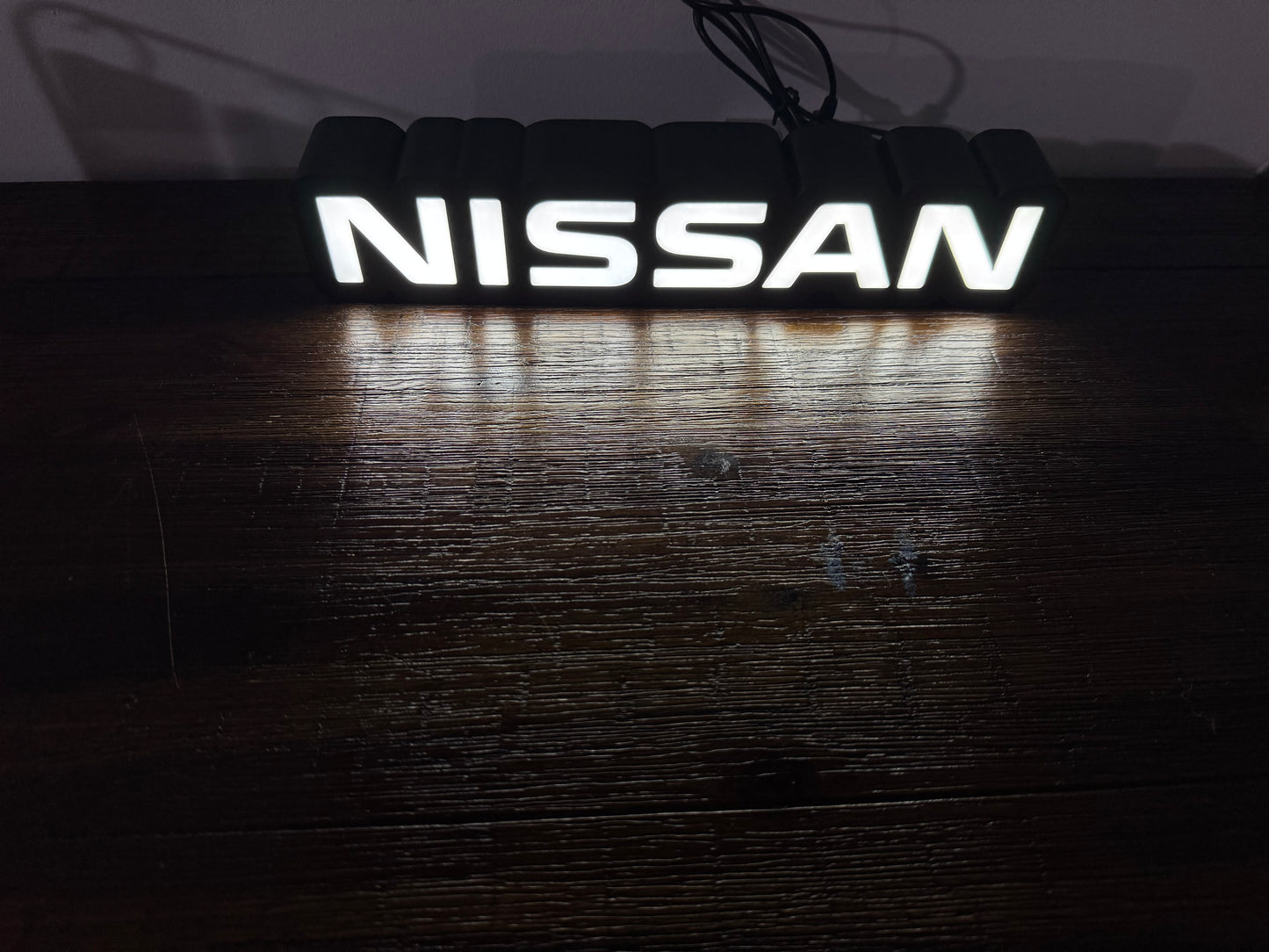 Nissan Logo - Light up sign - USB Powered