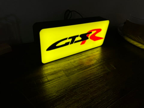 Holden Commodore GTSR Badge - Light Up Artwork / Illuminated Wall Art / LED Display Sign