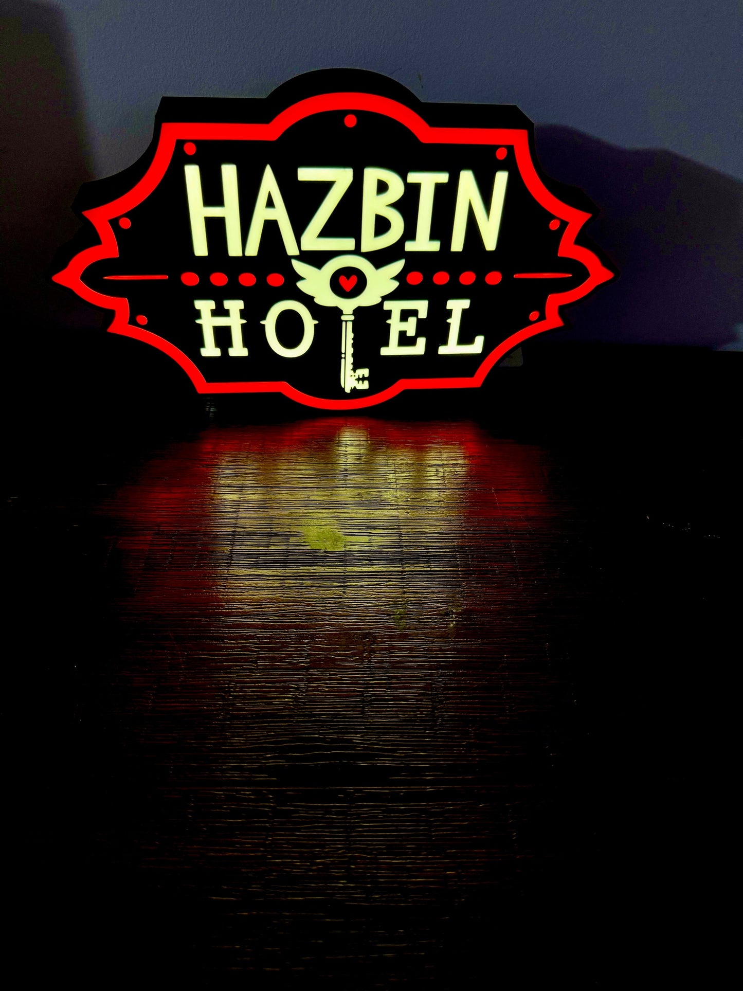 Hazbin Hotel: LED Light Box - Unique Wall Art - USB Powered