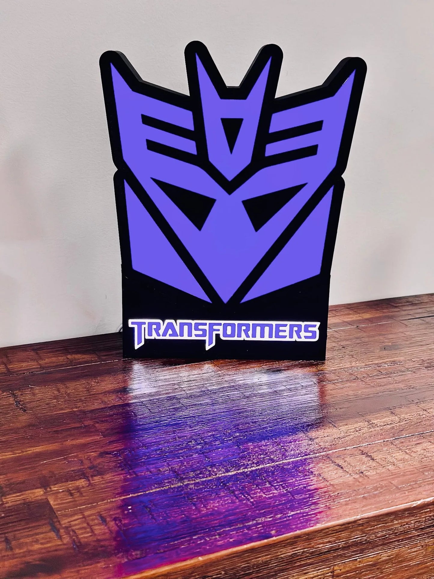 Transformers: Decepticon and Autobots Logos - Light up signs!