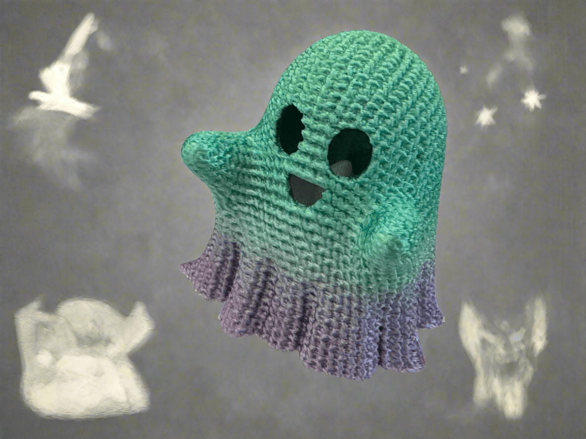 Mini Halloween Ghosts! Various Colours! - Michael's 3D World