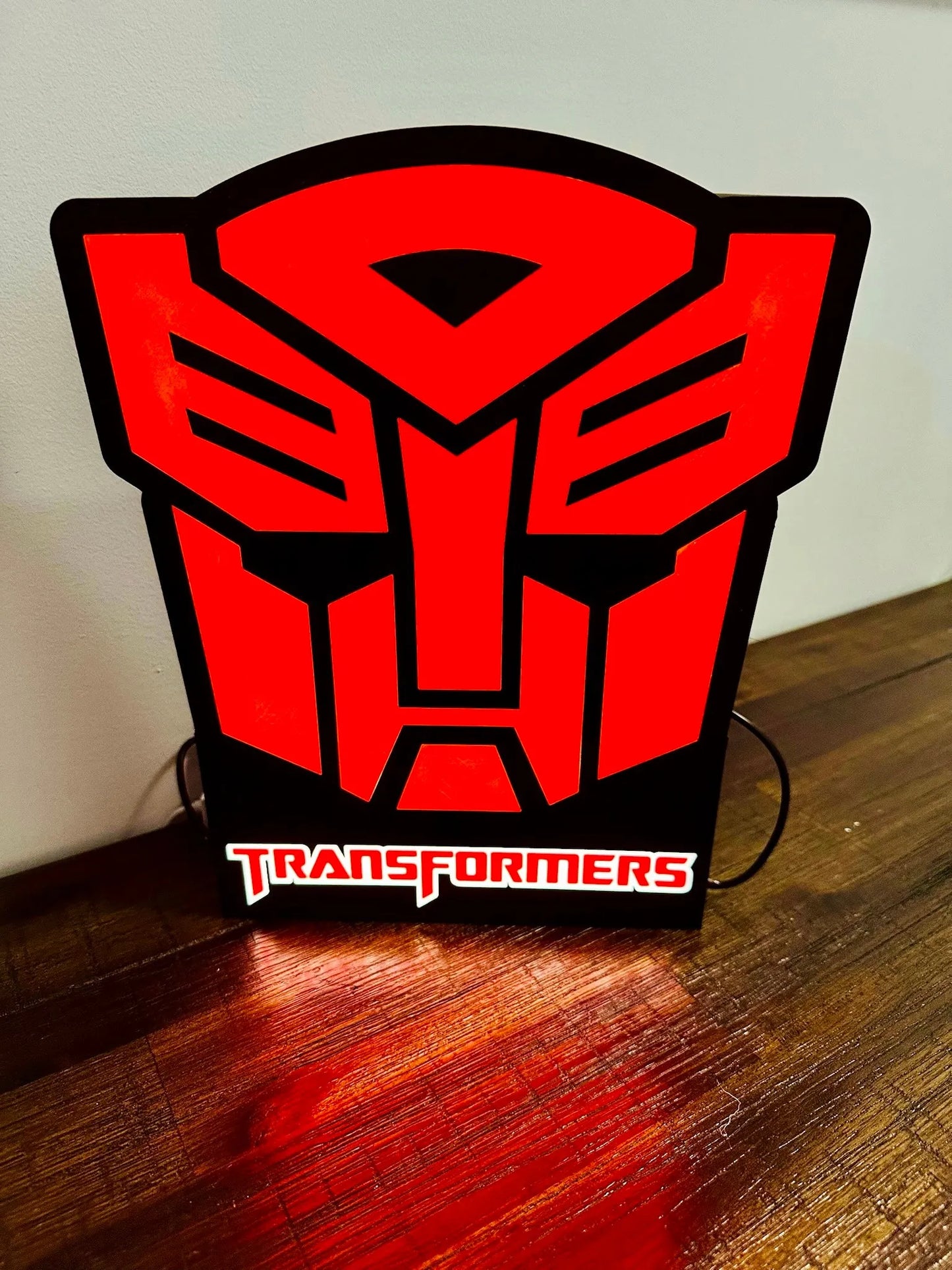 Transformers: Decepticon and Autobots Logos - Light up signs!