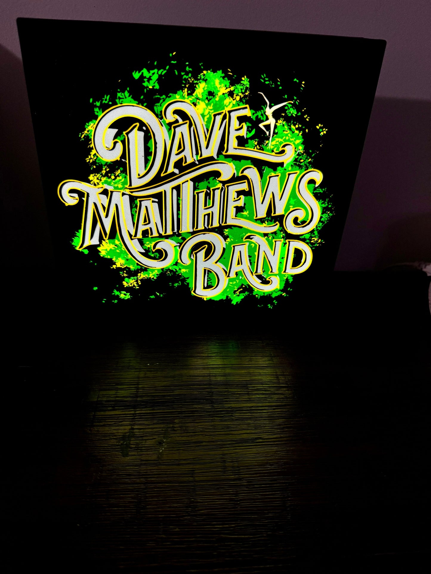 Dave Mathews Band Illuminated Wall Sign - USB Powered LED Display