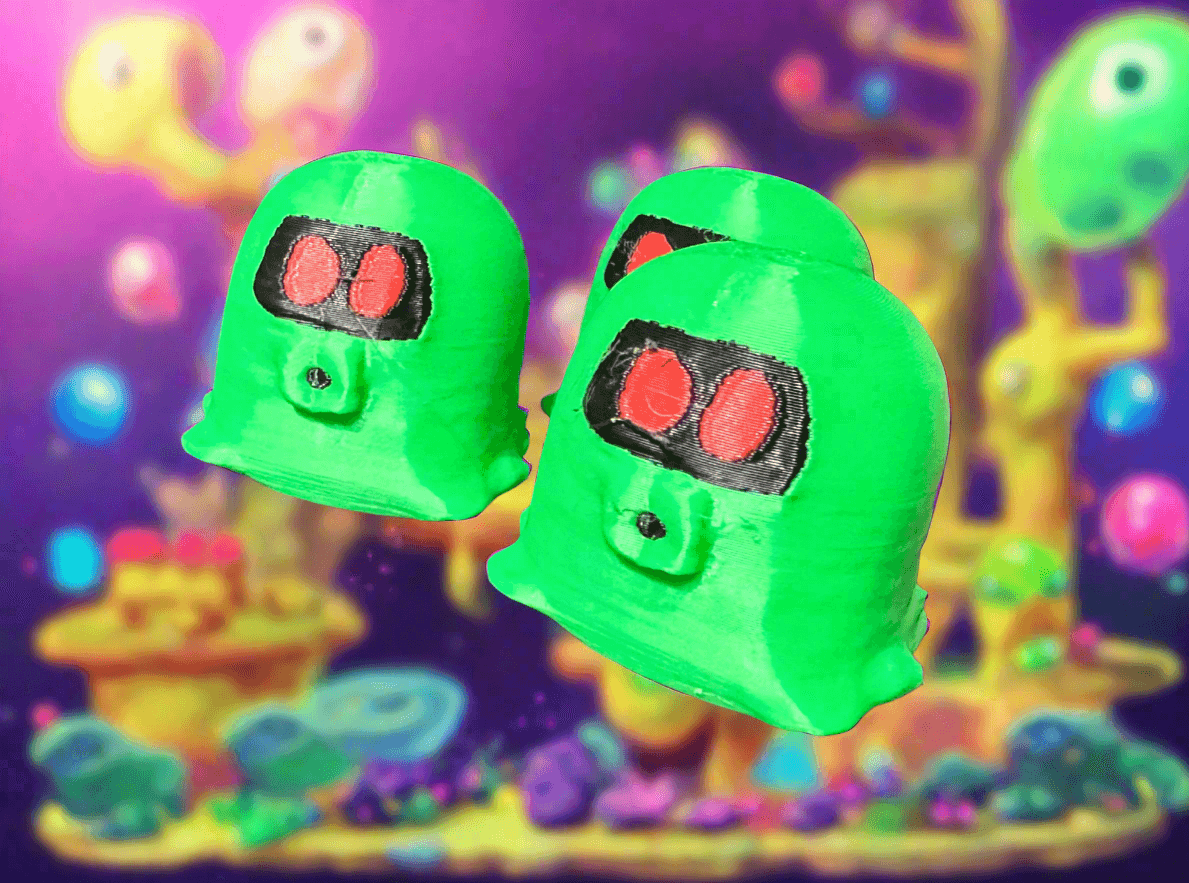 Astro Bot: Gloopy, the Slimer Bot - Mini Figurine - Great Gift for any AstroBot fan! Many colour choices available! - Michael's 3D World