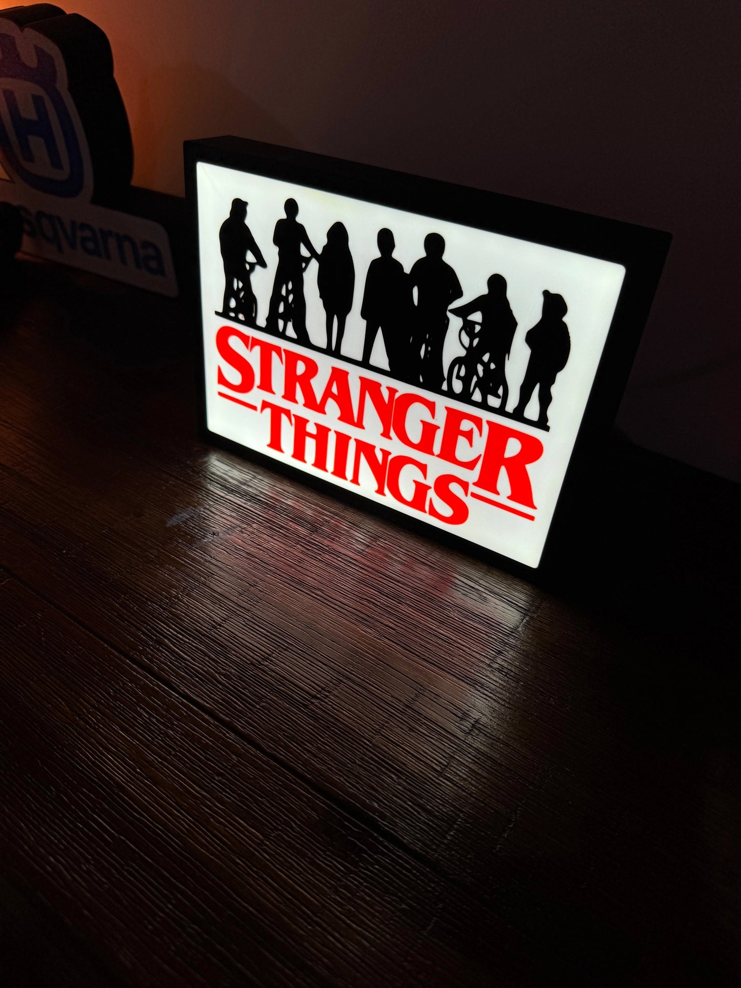Bright White Stranger Things - Light Up Sign - USB Powered - Unique Wall Art/Nightlight