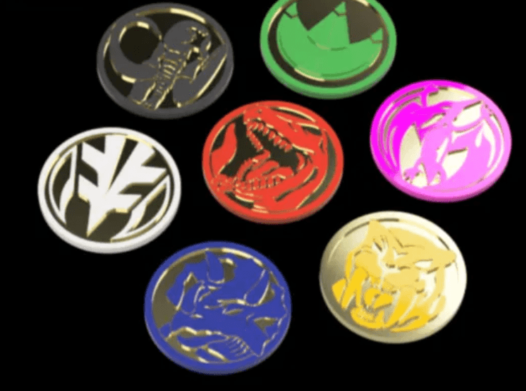 Power Rangers: Coasters - Michael's 3D World