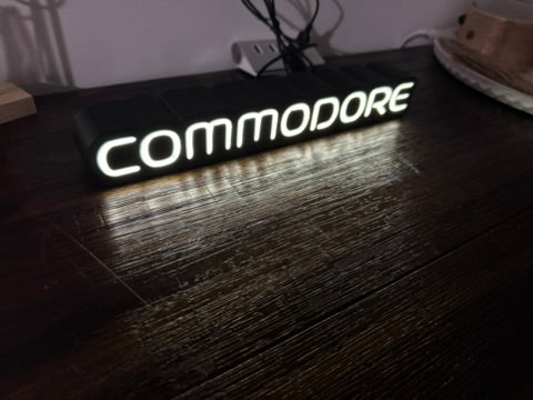 Holden Commodore VN VP Commodore Badge - Light Up Artwork / Illuminated Wall Art / LED Display Sign
