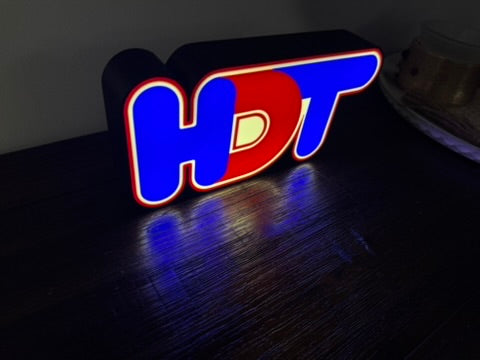 Holden - HDT Logo Light Up Artwork / LED Wall Art / Sign