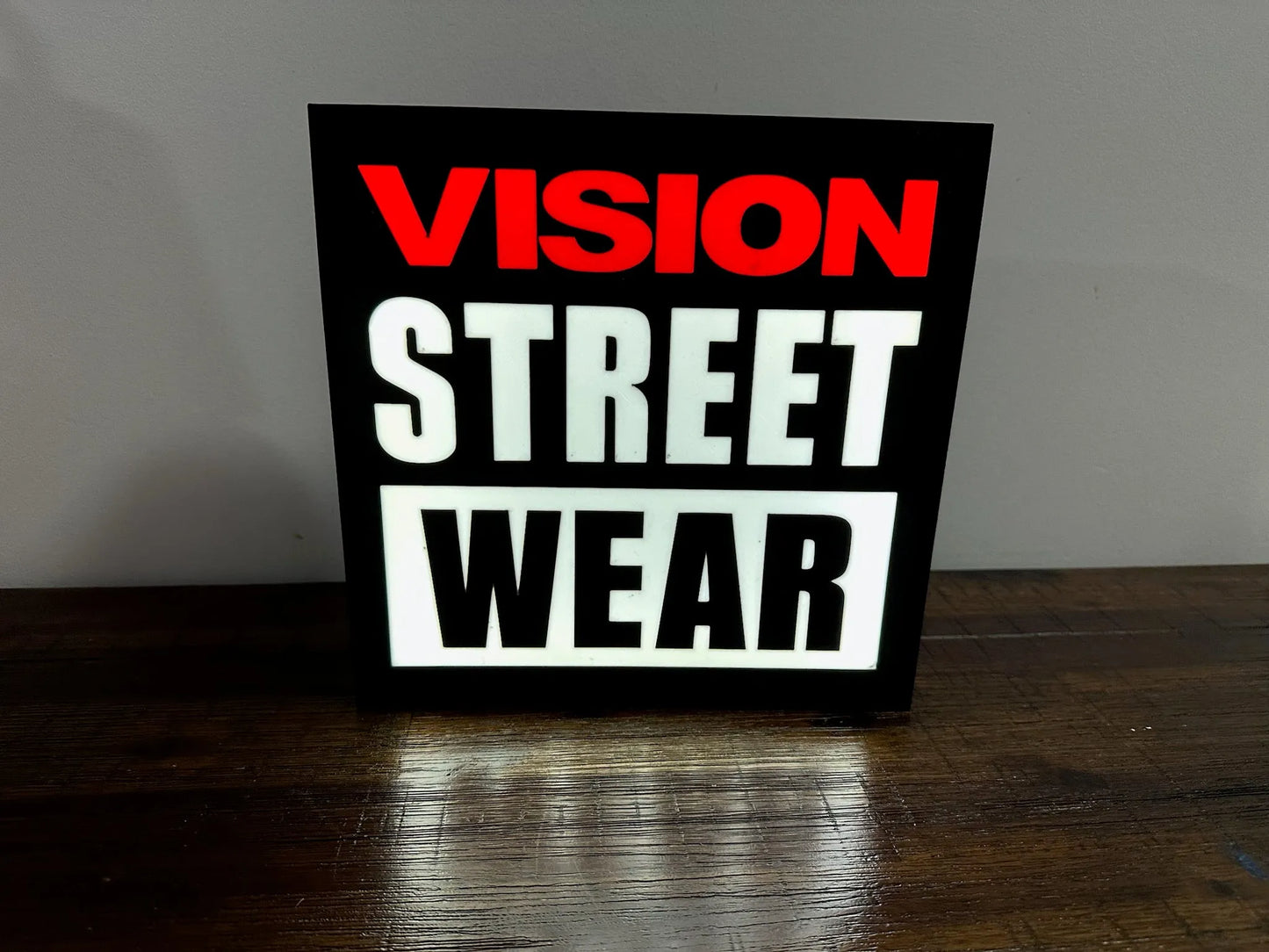 Vision Street Wear - Night Light / Light Box / Light Up Wall Art - Michael's 3D World
