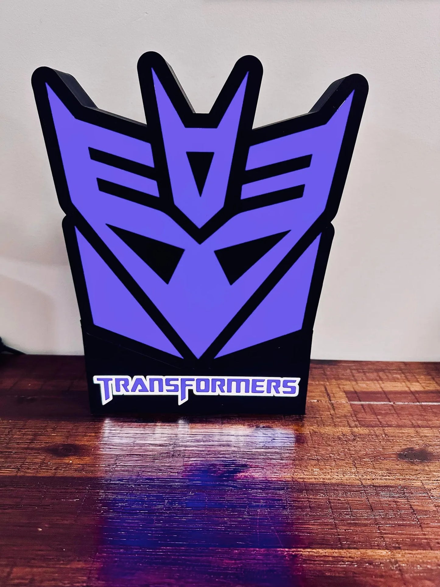 Transformers: Decepticon and Autobots Logos - Light up signs!