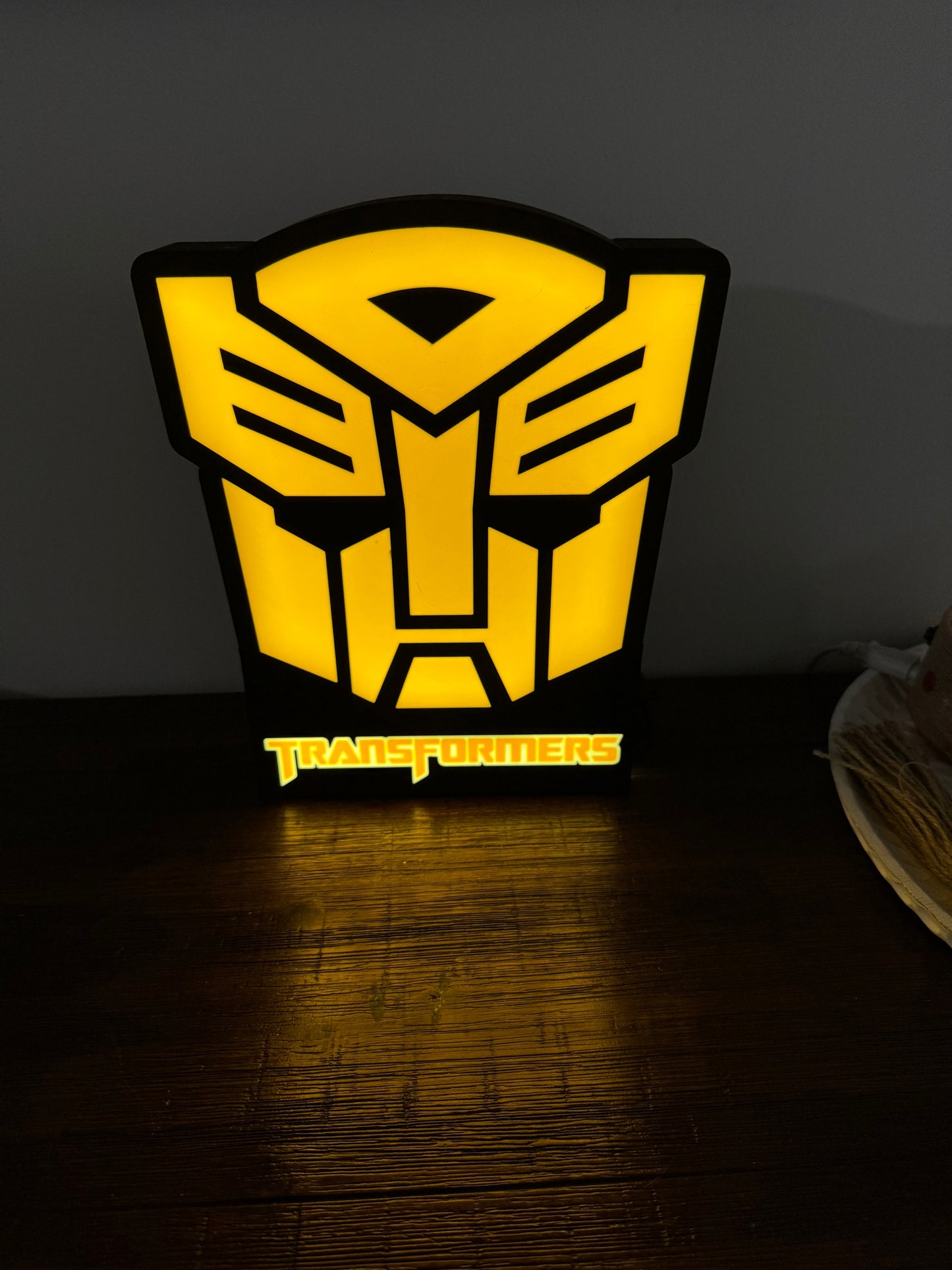 Transformers: Decepticon and Autobots Logos - Light up signs!