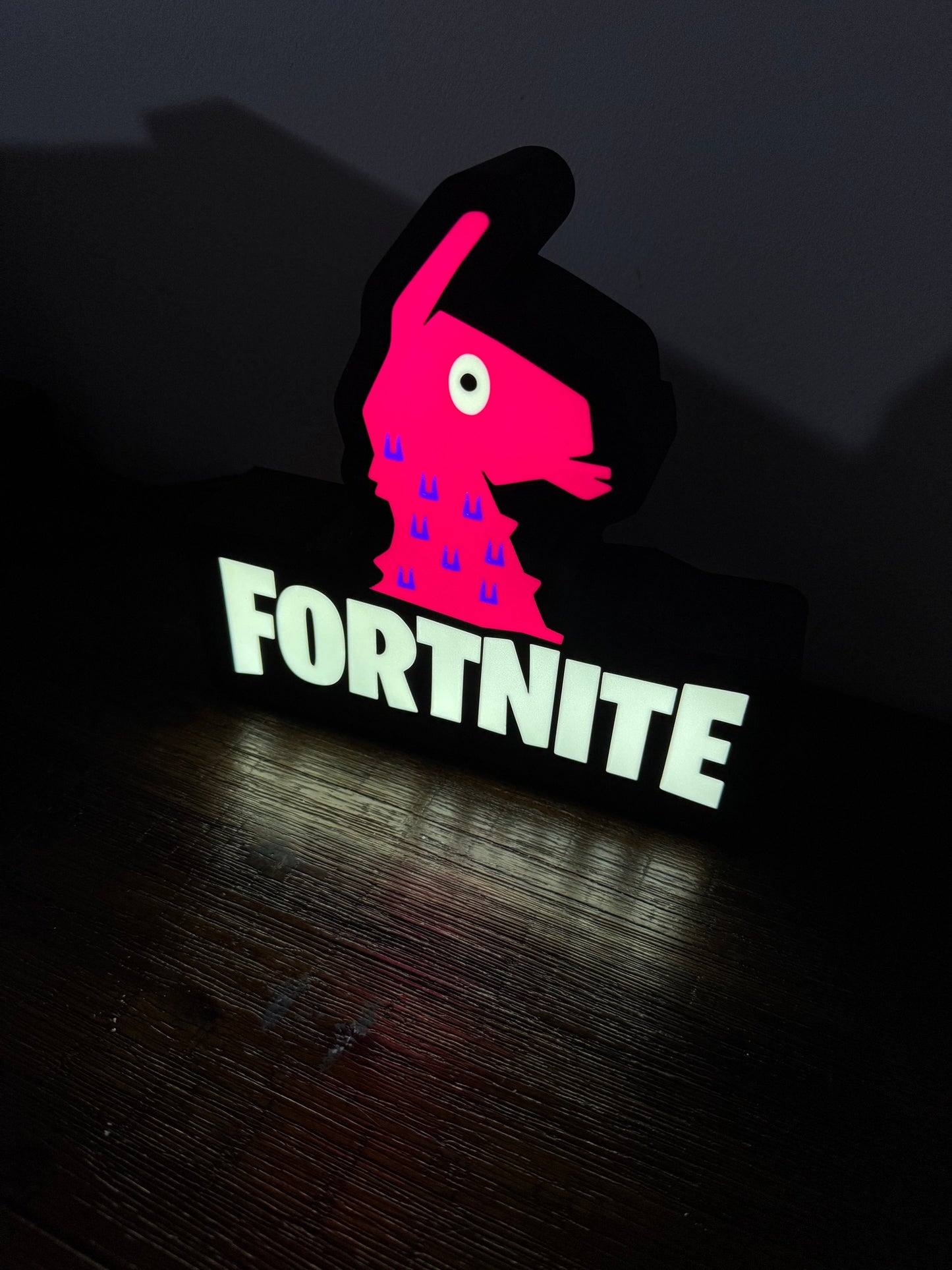 Fortnite Llama Nightlight, LED - USB powered With Wall Or Desk Mount