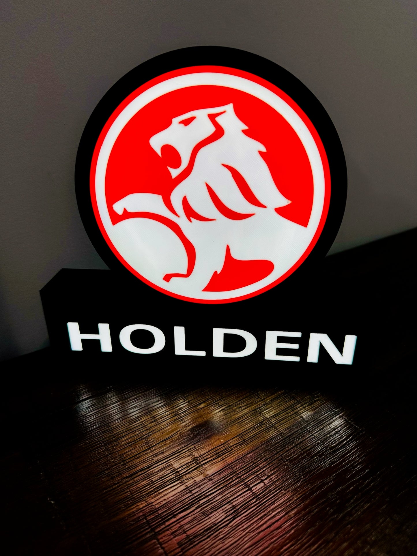 Holden Logo - Light up sign - USB Powered