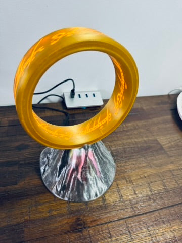 Lord Of The Rings - The One Ring - Unique Wall Art / Night Light