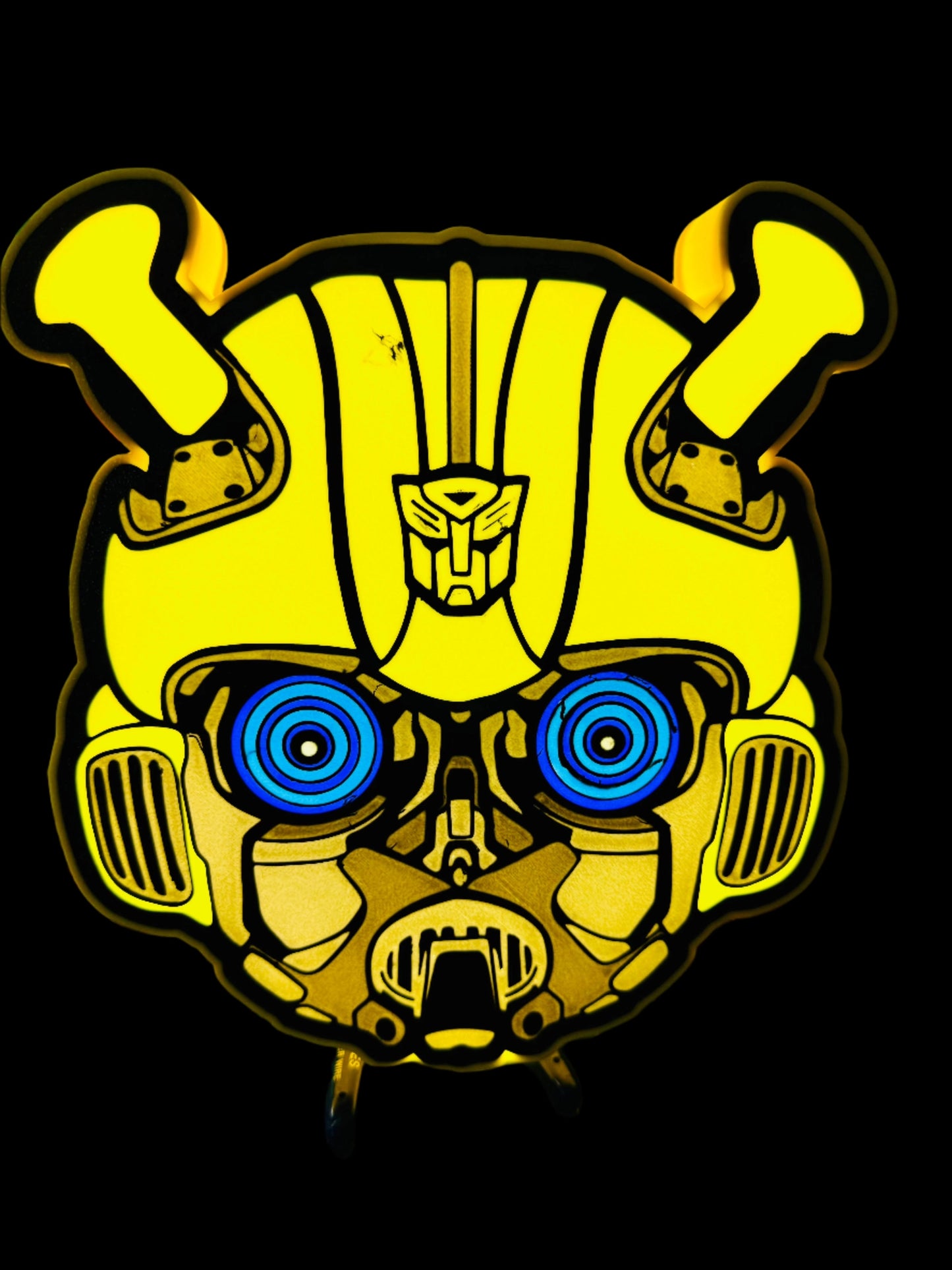 Bumblebee Bright Light Up Wall Art - Michael's 3D World