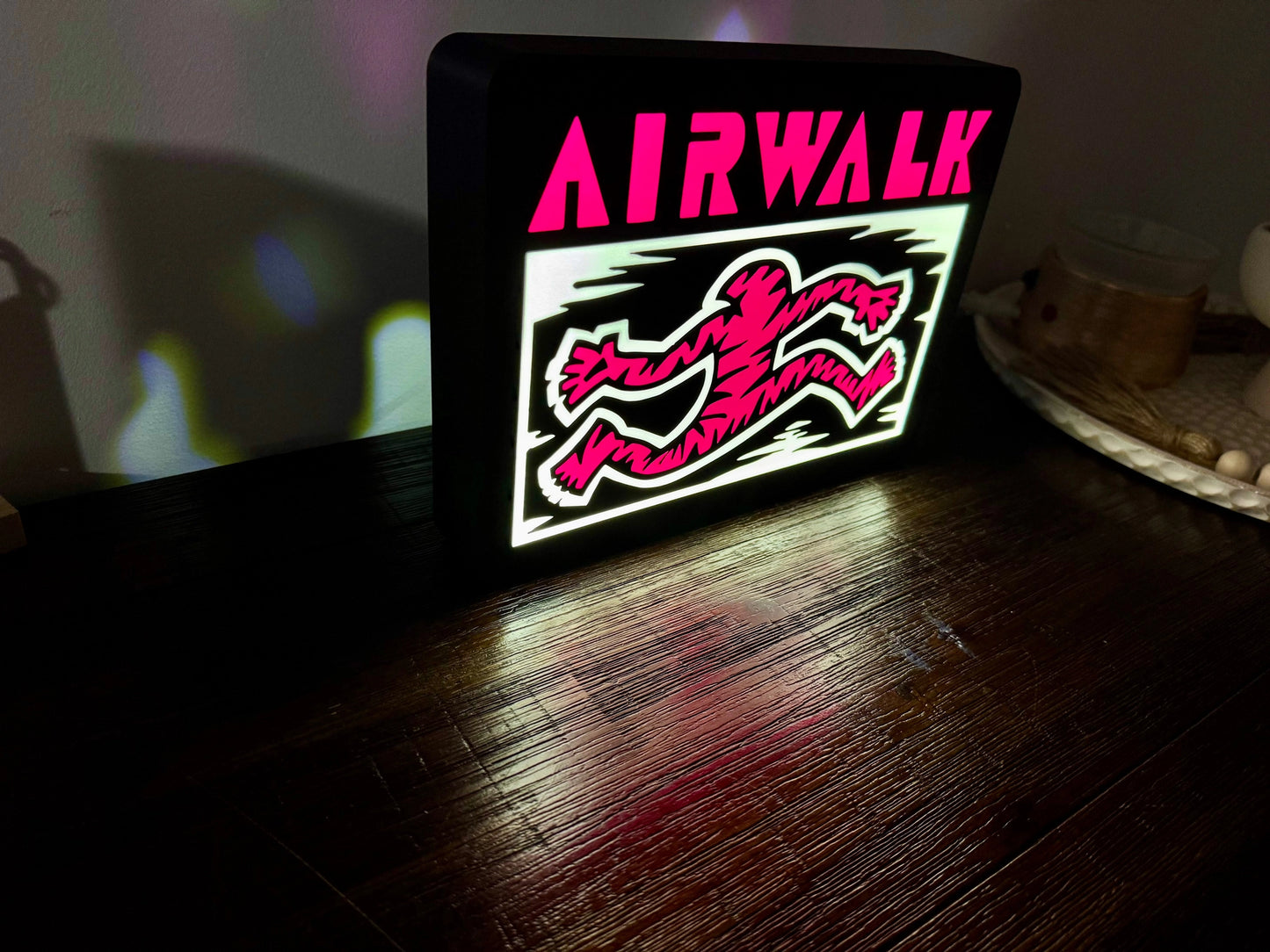 AirWalk Purple Guy - Light Up Artwork / Wall Art / Sign