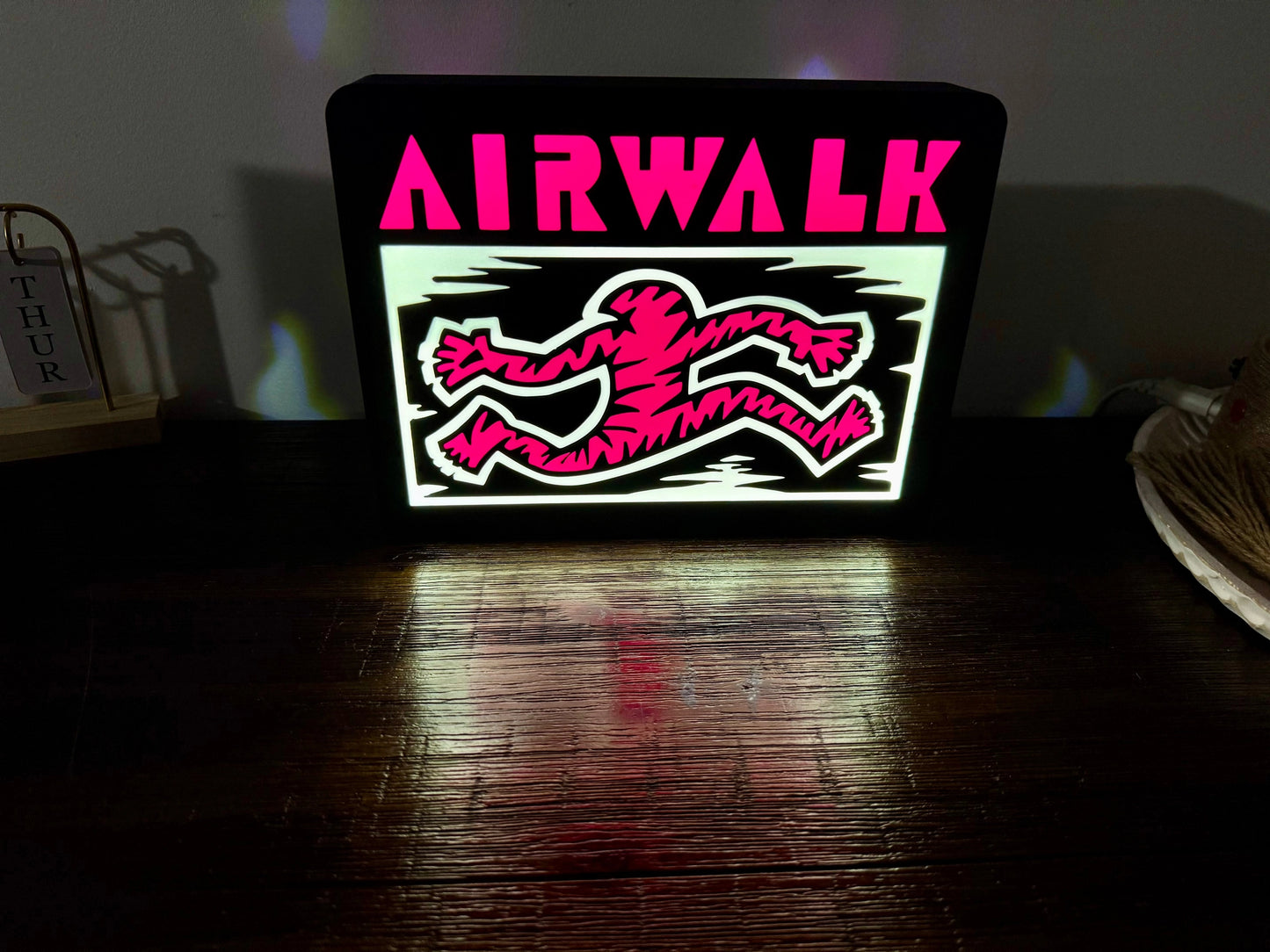 AirWalk Purple Guy - Light Up Artwork / Wall Art / Sign