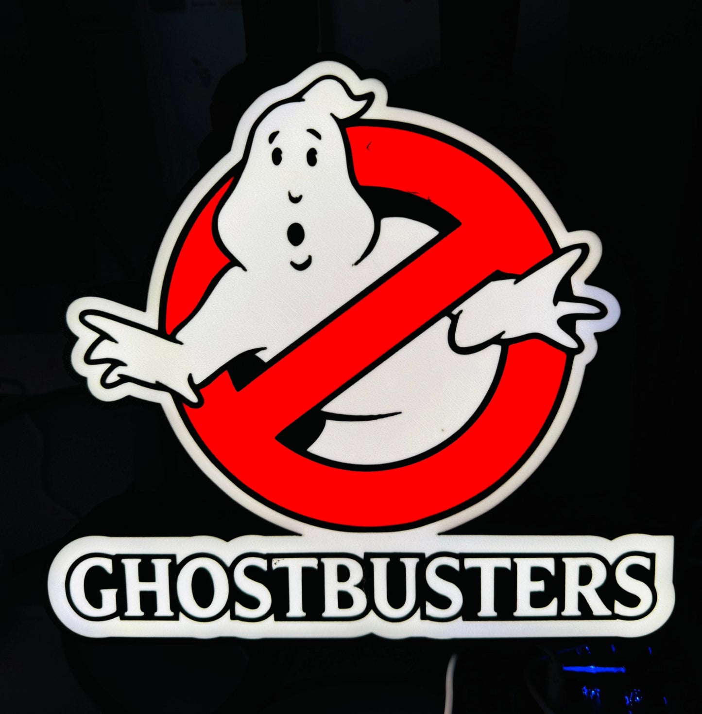 Ghost Busters Light Up Logo/Sign Wall Art! - Michael's 3D World