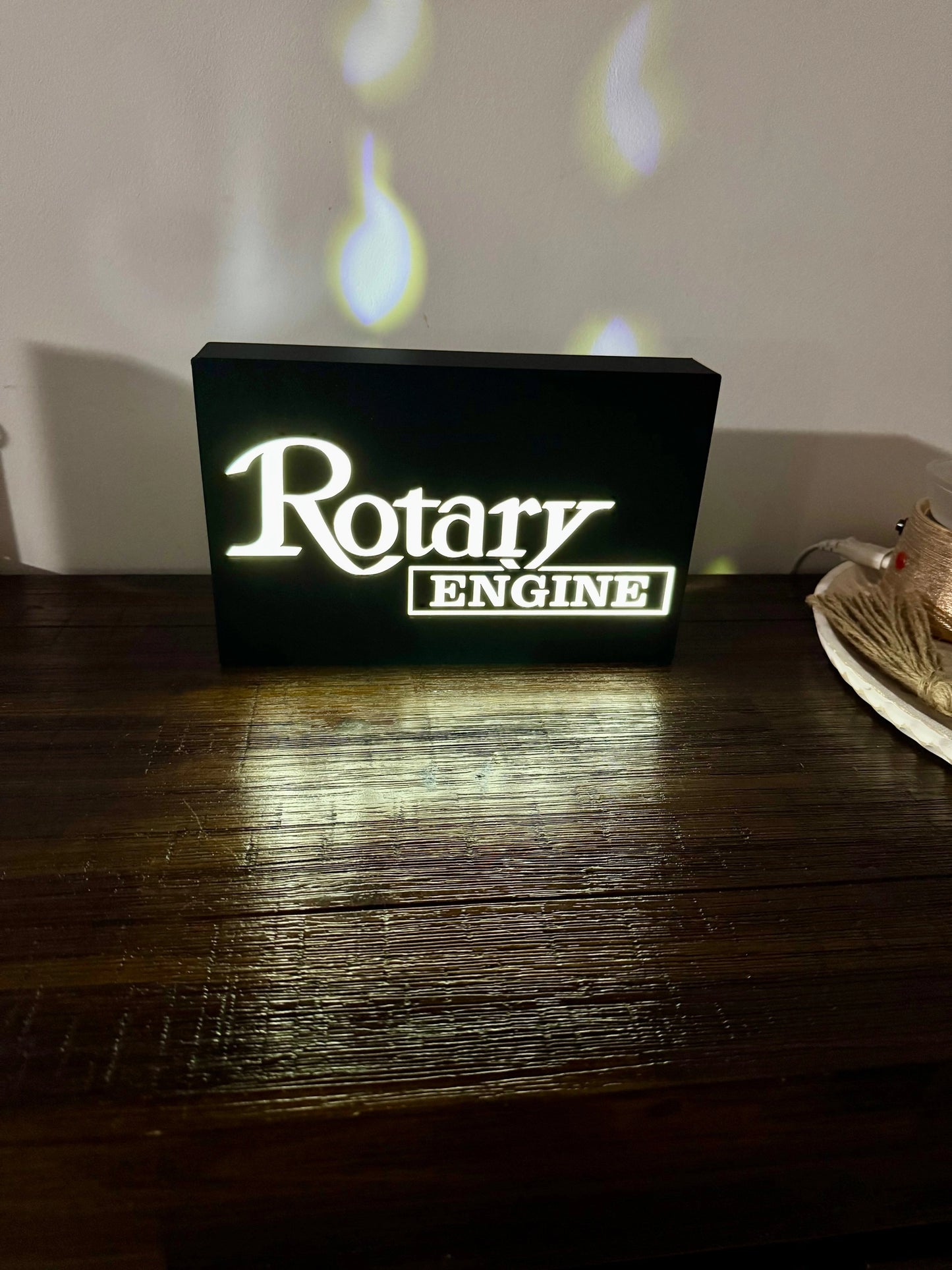Mazda - Rotary Engine - Light Up Artwork / Wall Art / Sign