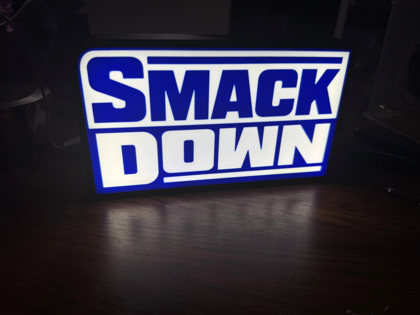 WWE RAW / NXT / Smack Down Light Up Signs - USB Powered - Michael's 3D World